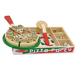 Pizza Party - Wooden Play Food Set