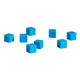 Blue Plastic Base Ten Unit Set, 100/pkg
