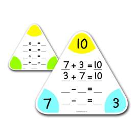 Write & Wipe Fact Family Boards, 5/pkg