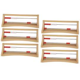 (6 EA) 2 ROW REKENREK COUNTING FRAME