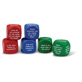 Reading Comprehension Cubes, 6/set