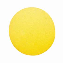 Uncoated Foam Ball, 8.5-Inch, Yellow