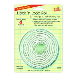 Hook 'n Loop, 3/4" x 60" Roll