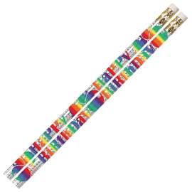 Birthday Blitz Pencils, 12 Per Pack, 12 Packs