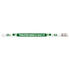 3rd Graders Are #1 Motivational Pencils, 12/pkg
