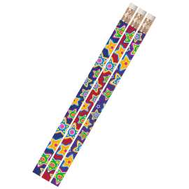 Mad About Stars Motivational Pencils, 12/pkg