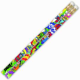 Super-Duper Heroes Pencil, 12 Per Pack, 12 Packs