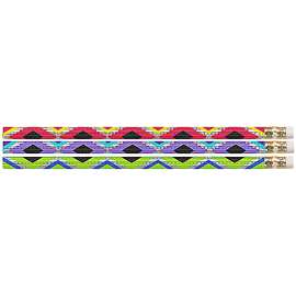 Geometric Glitz Pencil, Pack of 12