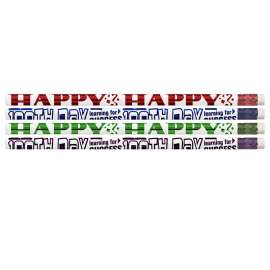 Happy 100th Day Pencils, Pack of 12