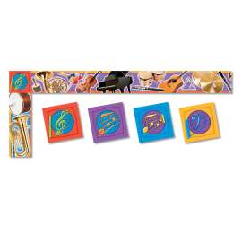 Musical Instruments All Around the Board Trimmer