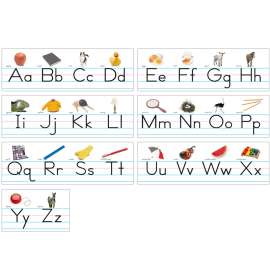 Alphabet Lines - Photo Traditional Manuscript Bulletin Board Set