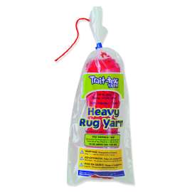 Heavy Rug Yarn, Red, 1.37 oz., 60 Yards