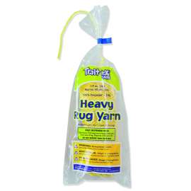 Heavy Rug Yarn, Yellow, 1.37 oz., 60 Yards