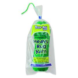 Heavy Rug Yarn, Holiday Green, 1.37 oz., 60 Yards