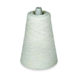 Natural Cotton Warp Yarn, White, 4-ply, 8 oz., 800 yds.