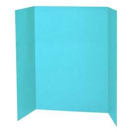 Presentation Board, Sky Blue, Single Wall, 48" x 36", Pack of 6