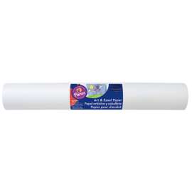 Art & Easel Roll, White, 18" x 50', 3 Rolls