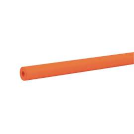 Rainbow Colored Kraft Duo-Finish Paper, Orange, 36" x 100', 1 Roll