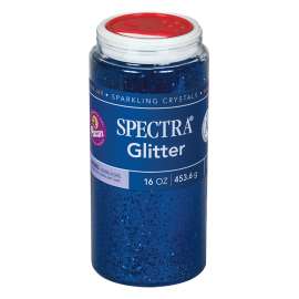 Glitter, Blue, 1 lb. Jars, 2 Jars