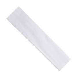 Crepe Paper, White, 20" x 7-1/2', 1 Sheet