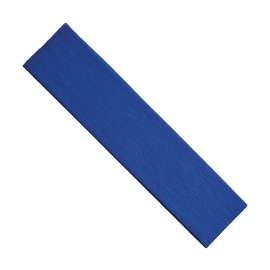 Crepe Paper, Blue, 20" x 7-1/2', 1 Sheet