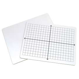 2-Sided Math Whiteboards, XY Axis/Plain