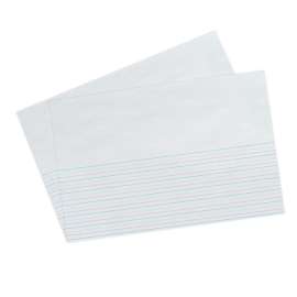 Zaner-Bloser Picture Story Paper, Grade 1, 5/8" x 5/16" x 5/16" Ruled Long, 18" x 12", 250 Sheets Per Pack, 2 Packs