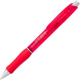 Pentel R.S.V.P. Super RT Retractable Ballpoint Pen, Red