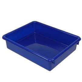 3" Stowaway Letter Tray, Blue