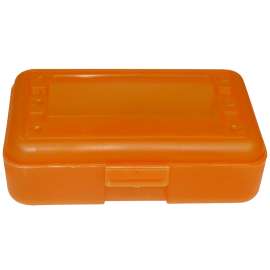 Pencil Box, Tangerine, Pack of 12
