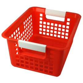 (3 EA) RED BOOK BASKET