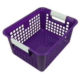 Book Basket, Purple