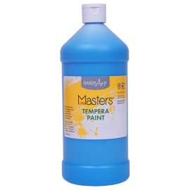Little Masters Tempera Paint Quart, Light Blue