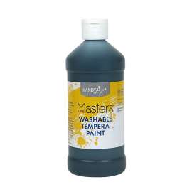 Little Masters Washable Paint, Black, 16 oz.
