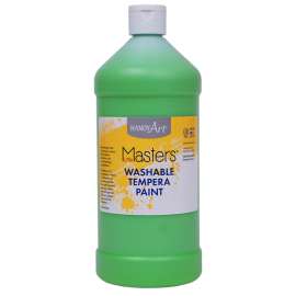 Little Masters Washable Tempera Paint Quart, Light Green