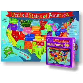 Kid's Jigsaw Puzzle, United States