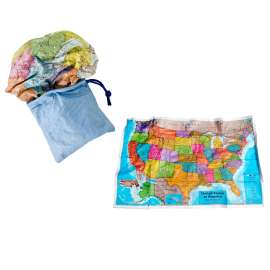 USA Scrunch Map