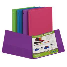 Fashion Color Binder, 1/2" capacity
