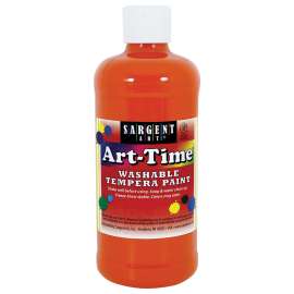 Orange Art-Time Washable Paint - 16 oz.