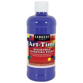 Blue Art-Time Washable Paint - 16 oz.