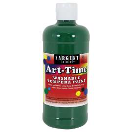 Green Art-Time Washable Paint - 16 oz.