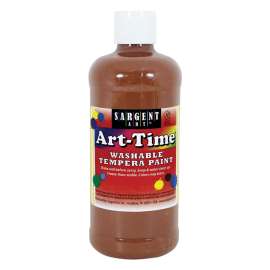Brown Art-Time Washable Paint - 16 oz.