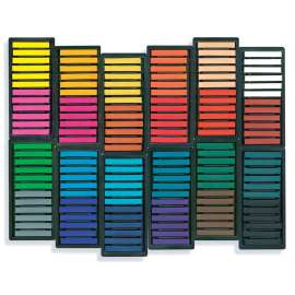 Square Chalk Pastels, Pack of 144