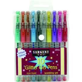 10ct Glitter Gel Pen
