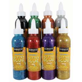Washable Glitter Glue Assortment, 4oz., 8 Per Set, 2 Sets