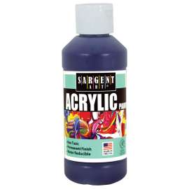 Sargent Art Acrylic Paint, 8 oz., Violet