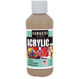 Sargent Art Acrylic Paint, 8 oz., Peach