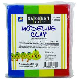 Sargent Art Modeling Clay, Primary Colors