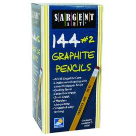 Graphite Pencils, #2HB, Pack of 144