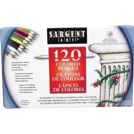 Colored Pencils, 56 Colors, 120 Count